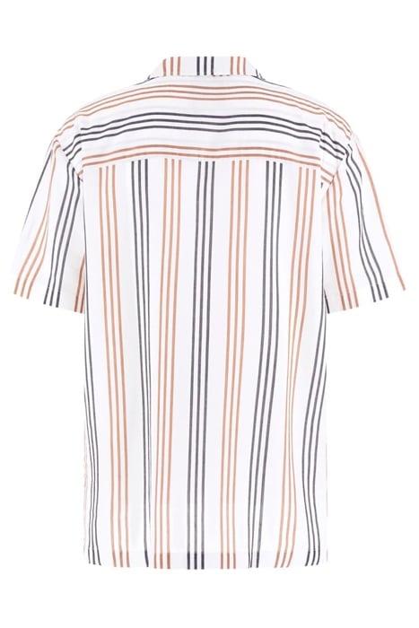 MARCIANO BY GUESS BILLY BOWLING SHIRT BLACK BROWN CASUAL STR 5