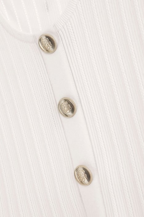 MARCIANO BY GUESS ANDROMEDA STITCHE PALE CARDIGAN PEARL 7