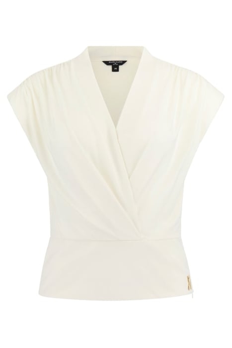 MARCIANO BY GUESS CAROLINE TOP PALE PEARL 4