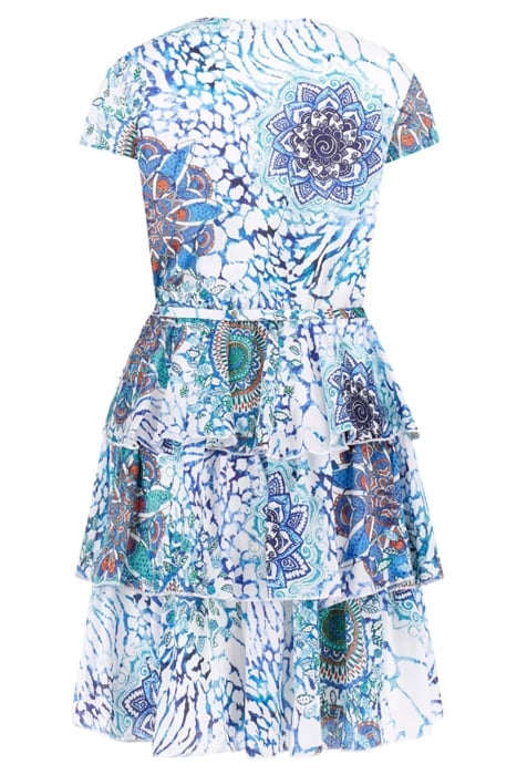 MINA FLARE DRESS PRINTBOHO ANIMALLER 4