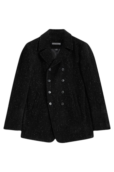 DB PEACOAT WITH CUTAWAY BLACK 2