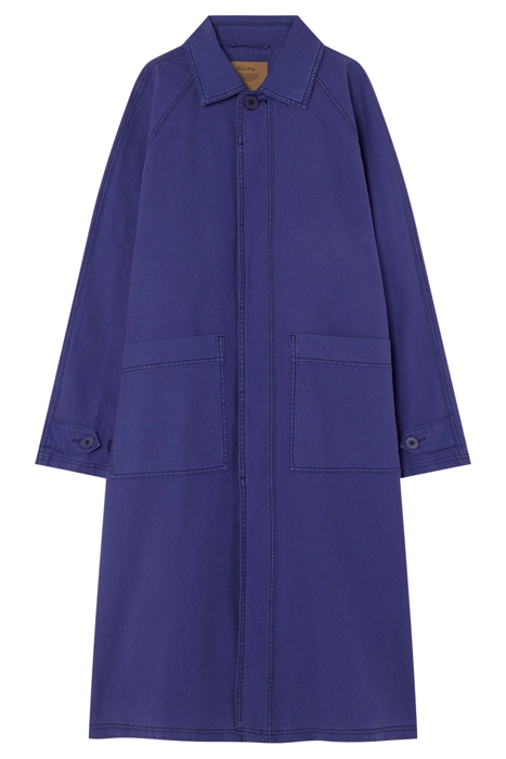 LONG SLEEVES COAT INDIGO VINTAGE 1