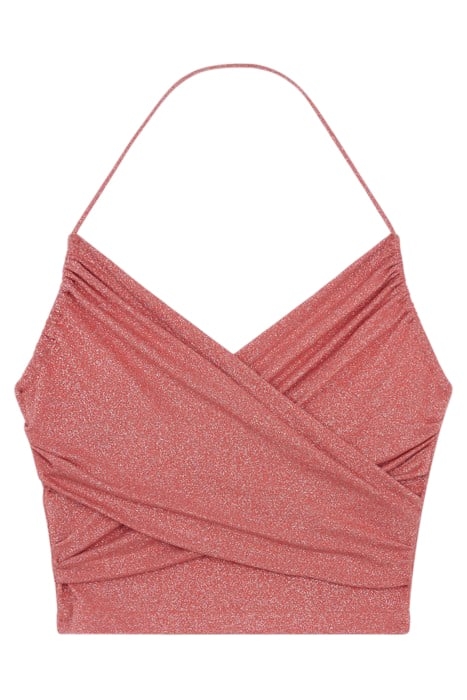 MOEMA TANK TOP IN CORAL / SILVER 4