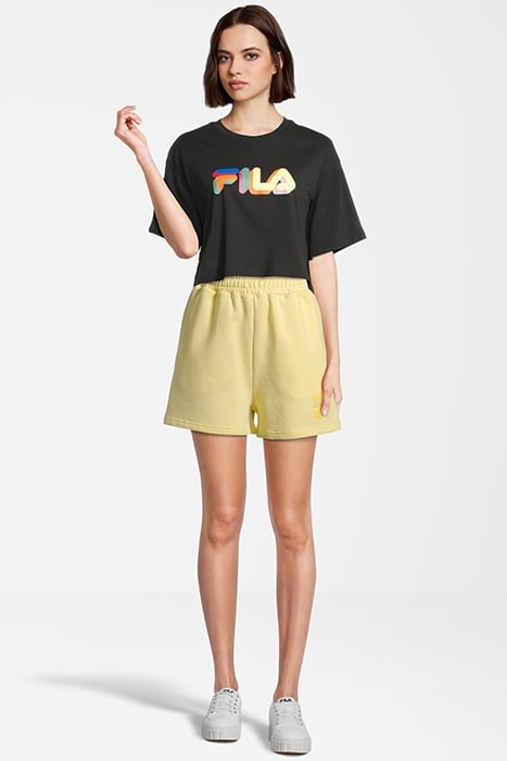 BEUNA CROPPED GRAPHIC TEE BLACK 3
