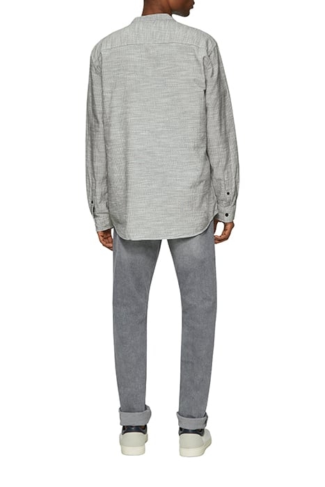 S.OLIVER-QS HEMDEN GREY/BLACK 3