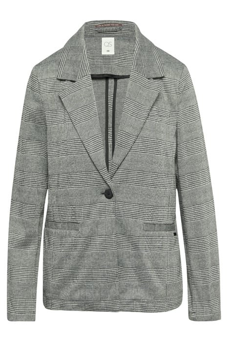 S.OLIVER-QS JACKETS-BLAZER GREY/BLACK 4