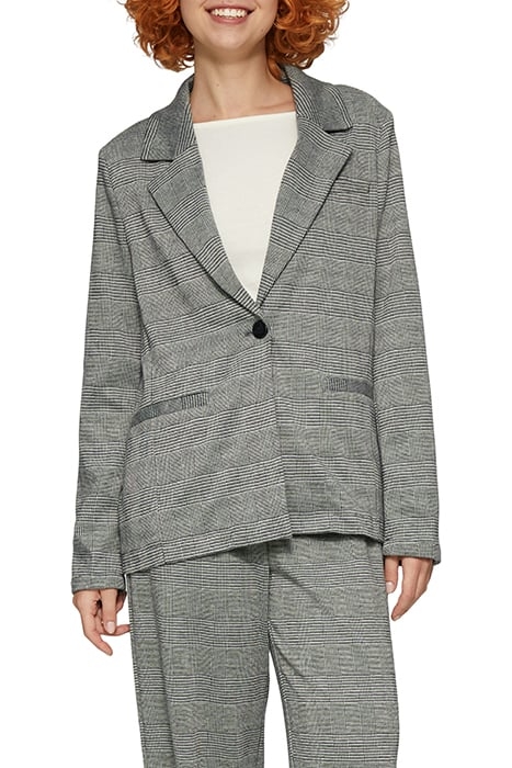 S.OLIVER-QS JACKETS-BLAZER GREY/BLACK 1