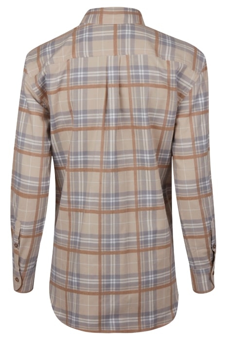 SAMMI, SHIRT BEIGE CHECK 2