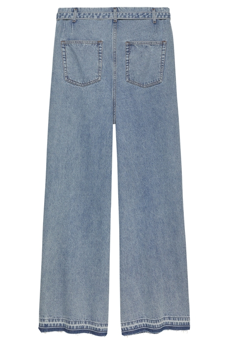 CROPPED STRAIGHT LEG JEANS LIGHT BLUE 5
