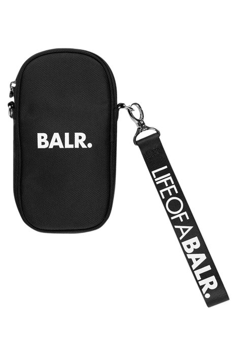 UNISEX U-SERIES SMALL PHONE POUCH JET BLACK 2