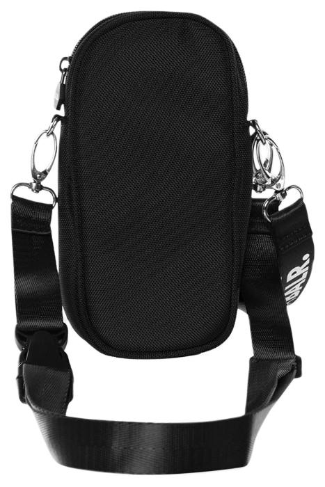 UNISEX U-SERIES SMALL PHONE POUCH JET BLACK 3