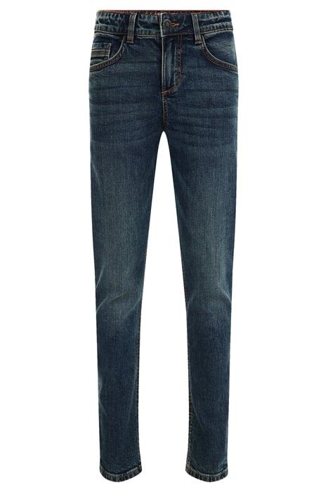 5-POCKET MID WAIST GREEN BLUE 3