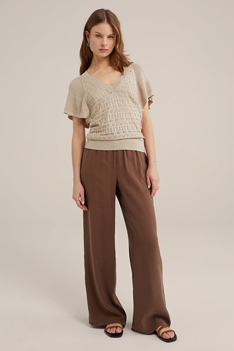 TROUSER DARK BROWN 3