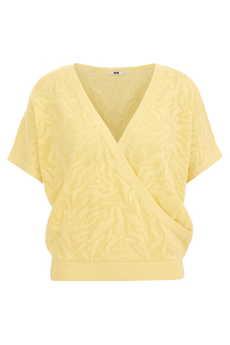 KNITTED PULLOVER LIGHT YELLOW 4