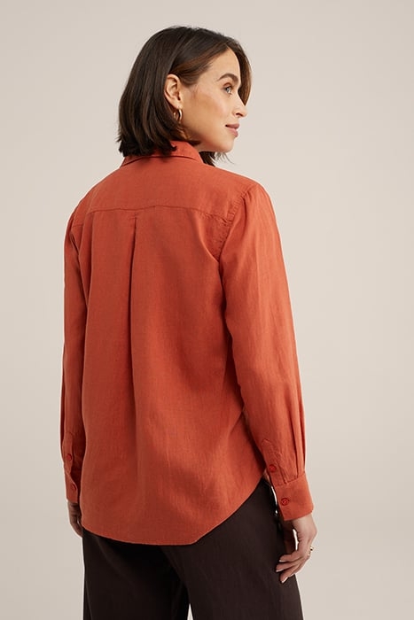 BLOUSE CINNAMON BROWN 2