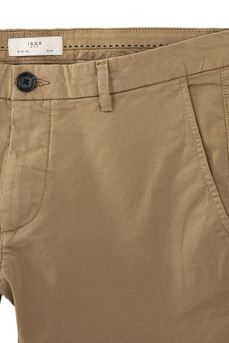 PANTALON CHINO SLIM BEIGE HOMME 6