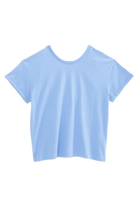 AZURE REVERSIBLE T-SHIRT WITH LACE 1