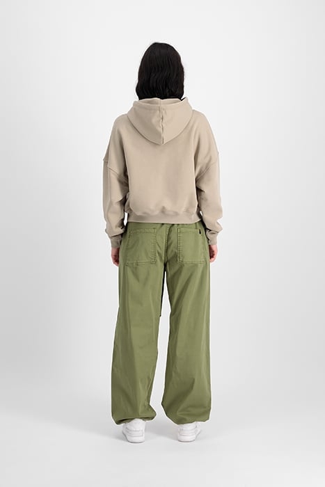 ALPHA ESSENTIALS RL HOODIE VINTAGE SAND 2