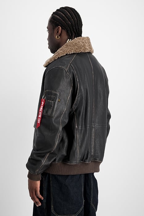 B-15 LEATHER CUSTOM VINTAGE BROWN 6