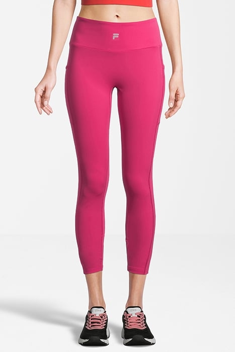 RAGA HIGH WAIST 7/8 TIGHTS PINK YARROW 1