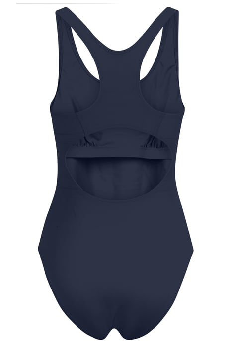 SAKI RACER BACK SWIMSUIT BLACK IRIS 5
