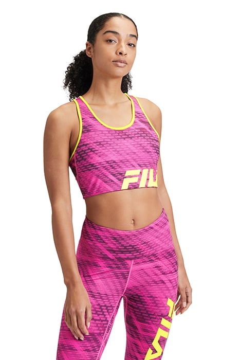 TRESCINE AOP BRA PINK URBAN JUNGLE 1