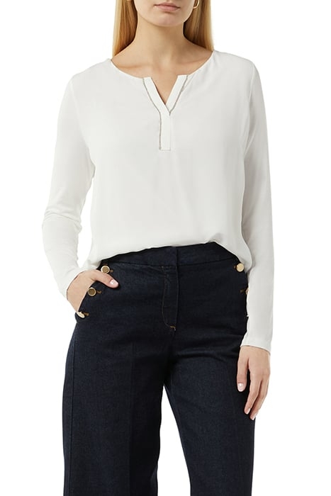 COMMA T-SHIRTS WHITE 1