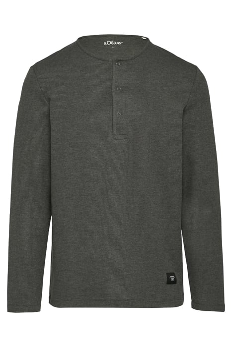 S.OLIVER T-SHIRTS GREY/BLACK 3