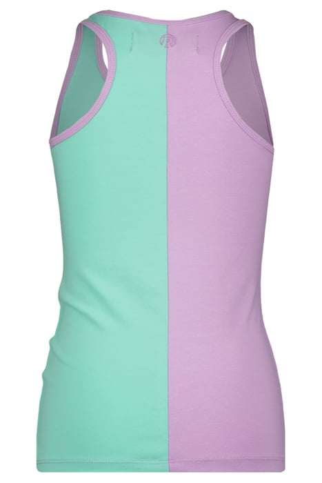 GIRLS MALLORCA SINGLET LILAC PINK 4