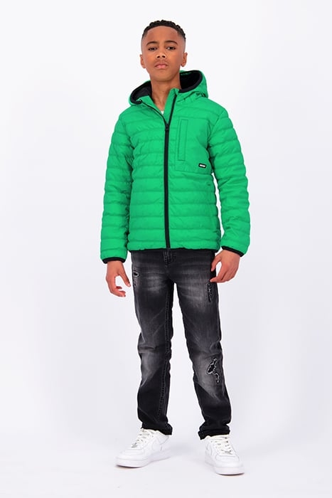 BOYS TELDON JACKET GRASS GREEN 1