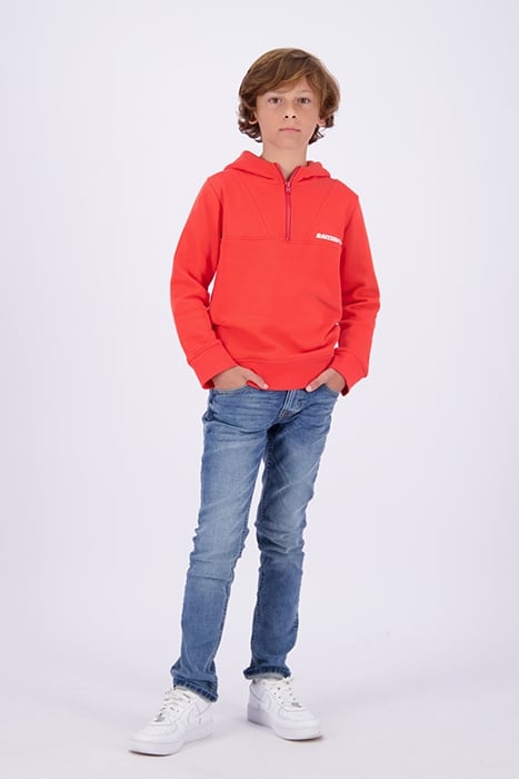 BOYS WEBB SWEATER PEACH RED 1