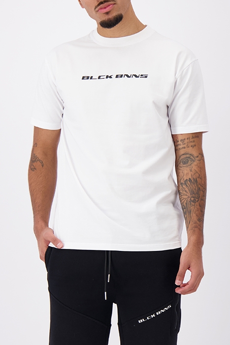 CURSIVE SCRIPT TEE WHITE 1