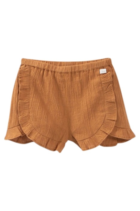 BABY GIRLS’ ECRU T-SHIRT AND CAMEL SHORTS OUTFIT 5