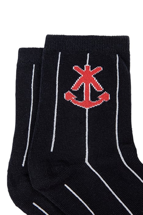 BOYS’ NAVY, WHITE AND BEIGE SOCKS 3