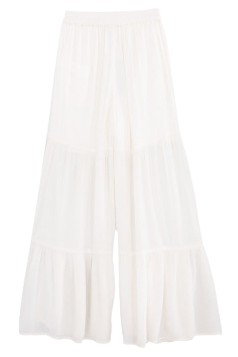 GIRLS’ OFF-WHITE LENZING™ ECOVERO™ WIDE LEG TROUSERS 2