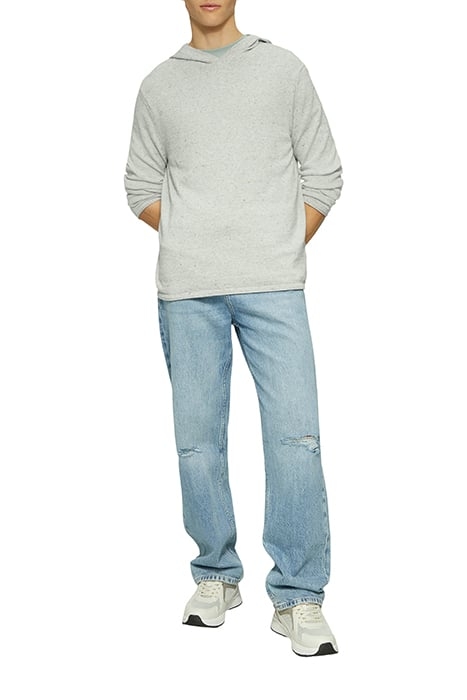 S.OLIVER-QS PULLOVER GREY/BLACK 8