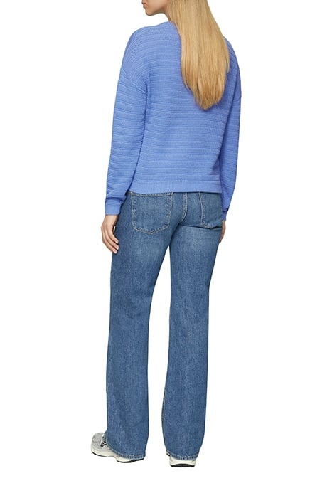 S.OLIVER-QS PULLOVER BLUE 3