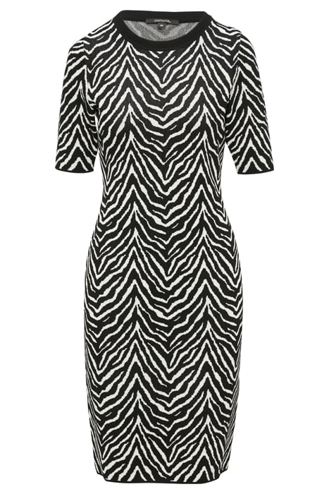 COMMA DRESSES GREY/BLACK 4