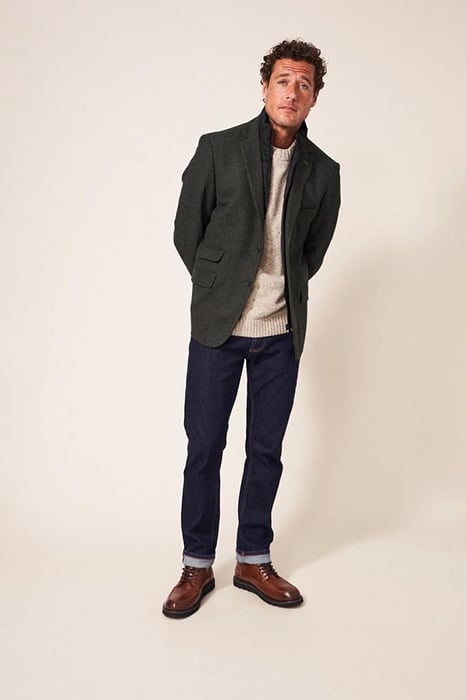 ROBERTSON COMMUTER BLAZER DARK BROWN 4