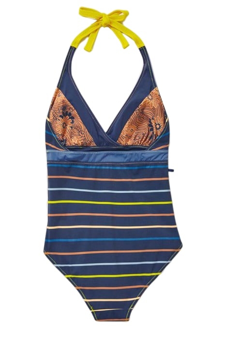 SUNSHINE REVERSIBLE SWIMSUIT NAVY PRINT 3