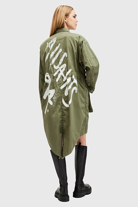 MILLA PARKA KHAKI GREEN 3