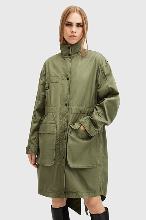 MILLA PARKA KHAKI GREEN 1