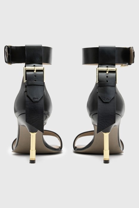 NOIR MID SANDAL BLACK 4