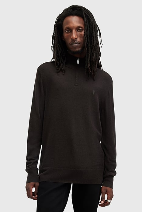 KILBURN ZIP FUNNEL COFFEE BROWN 1