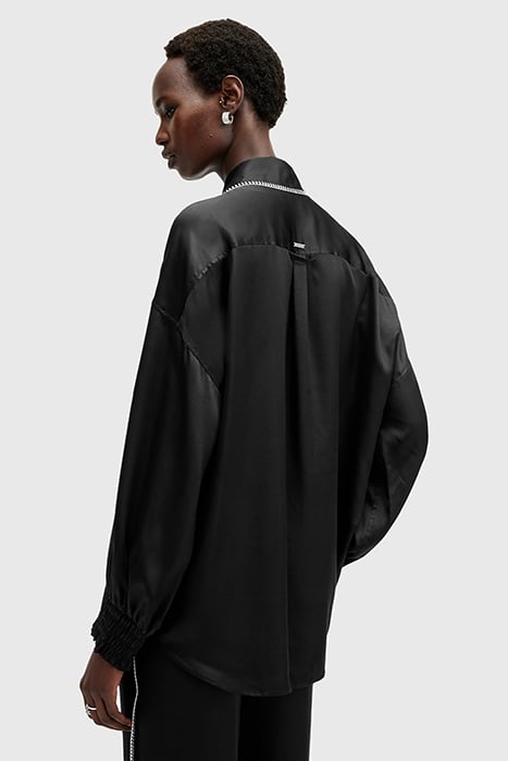 CHARLI STITCH SHIRT BLACK 2