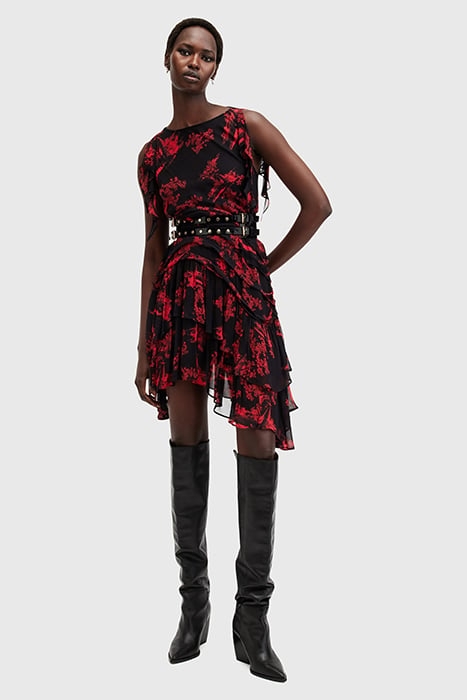 CALLIE DRESS MARIA SIREN RED 5