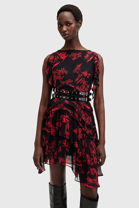 CALLIE DRESS MARIA SIREN RED 6