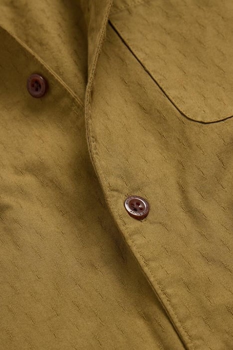 GADDESBY SS SHIRT KHAKI GREEN 3