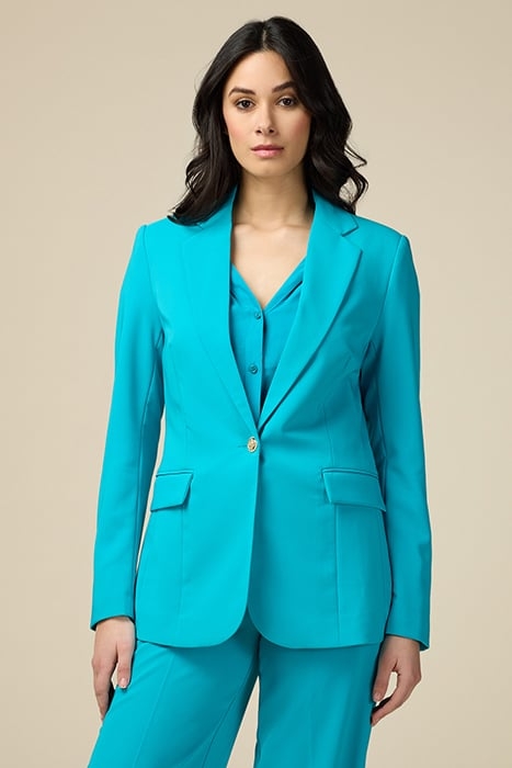 TECHNICAL FABRIC BLAZER BLUE 1
