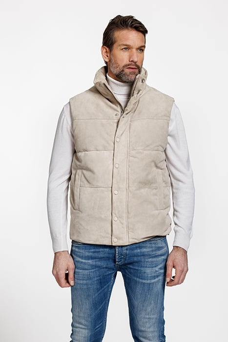 RICHARD BODYWARMER TAUPE 1
